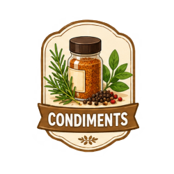 Spécialiste condiments
