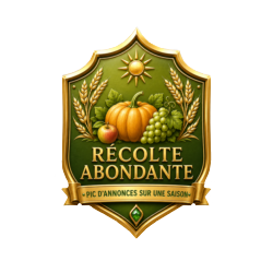 Récolte abondante
