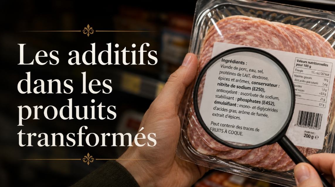 Les additifs dans les produits transformés