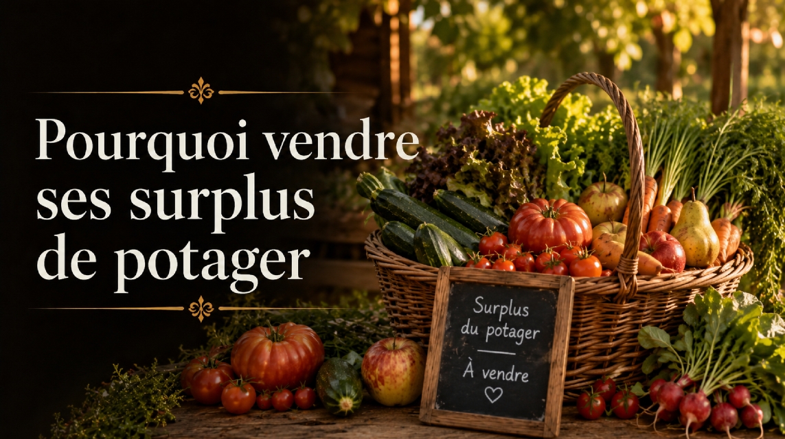 Pourquoi vendre ses surplus de potager