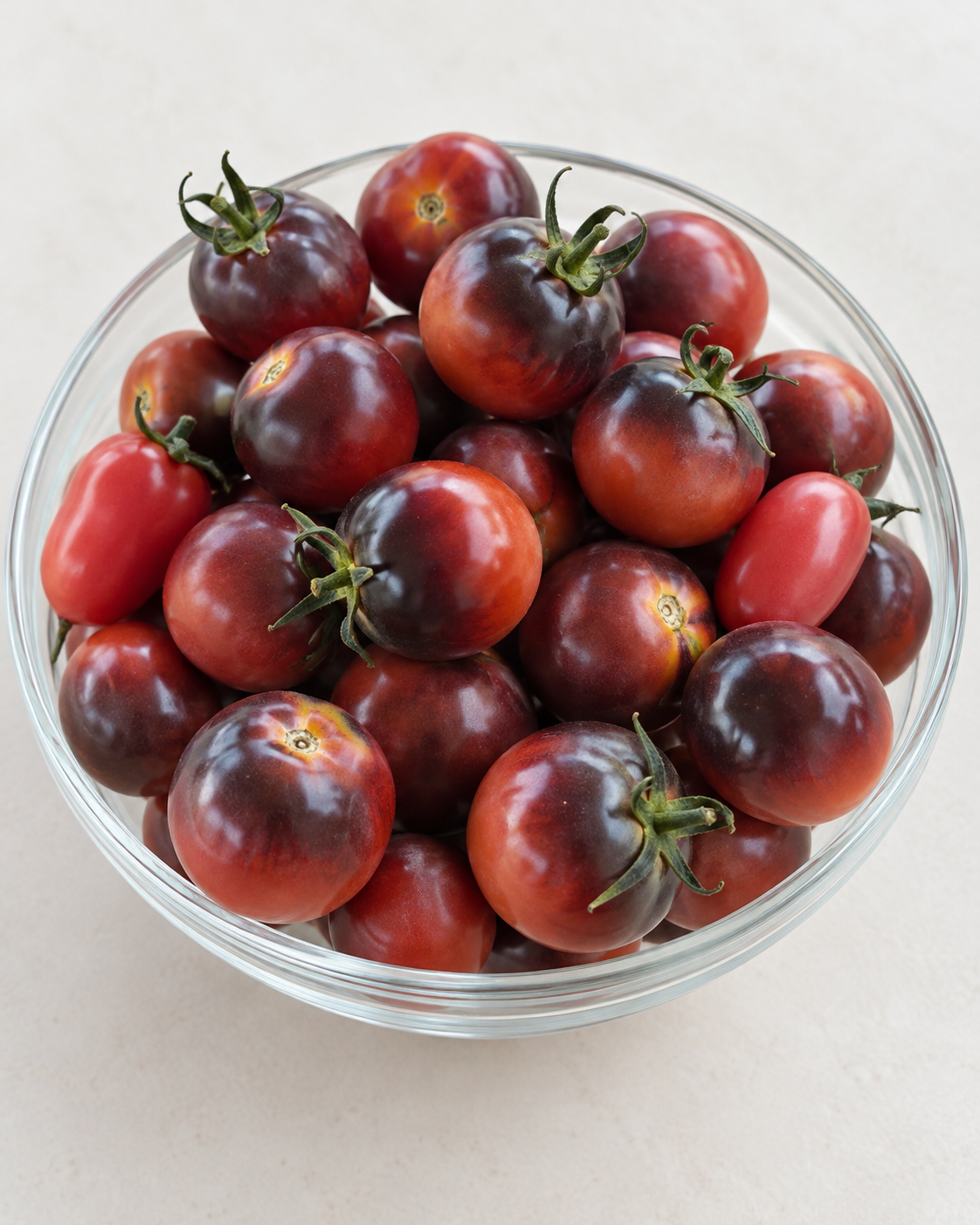 Lot de tomates noires