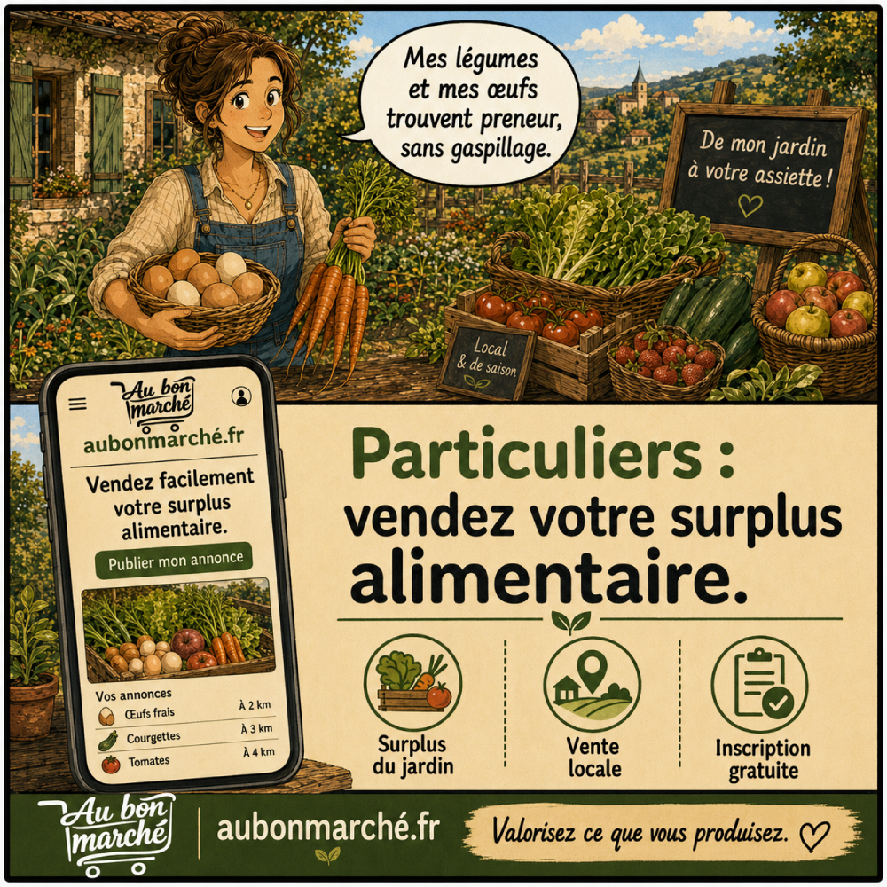 Publicité Légumes